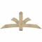 Ekena Millwork Davenport Rough Sawn Timber Gable Bracket, Douglas Fir, 72"W x 30"H x 4"D x 6"F, 10/12 Pitch GBW072X30X0406DAV00RDF - alternate 1